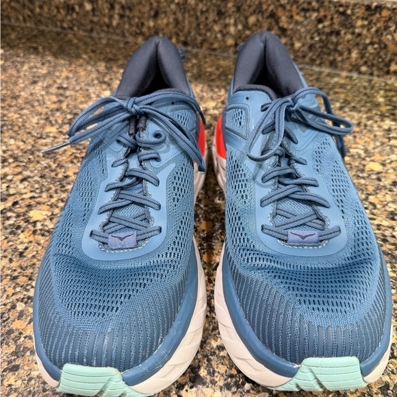 Hoka Men's Blue Running Shoes Bondi 7 size 10 - Picture 11 of 11